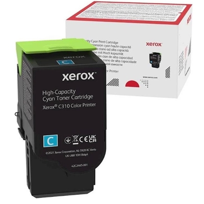 XEROX - Xerox 006R04369 Cyan Original Toner High Capacity - C310 / C315