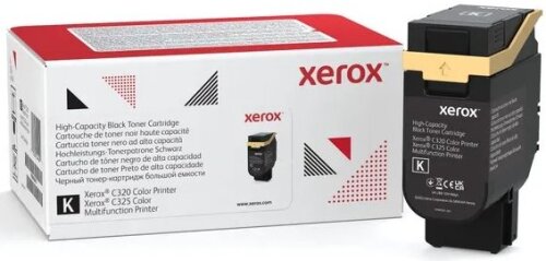 Xerox 006R04835 Siyah Orjinal Toner Yüksek Kapasiteli - C320 / C325 - 1