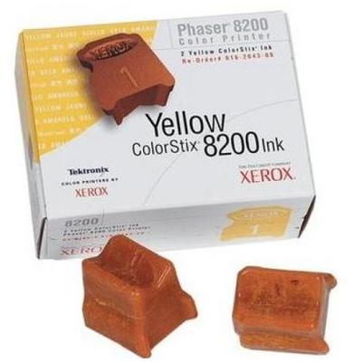 Xerox 016204300 Yellow Original Toner - ColorStix 8200 - XEROX