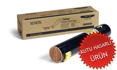 XEROX - Xerox 106R01162 Yellow Original Toner - Phaser 7760 (Damaged Box)
