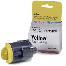 XEROX - Xerox 106R01204 Yellow Original Toner - Phaser 6110