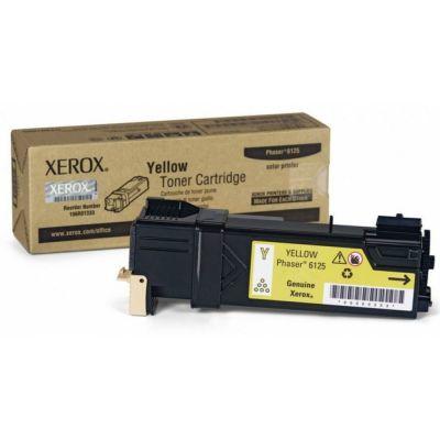 Xerox 106R01337 Yellow Original Toner - Phaser 6125 - XEROX