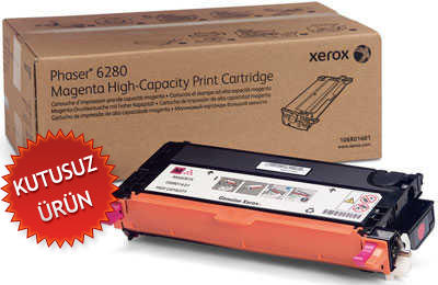 XEROX - Xerox 106R01401 Magenta Original Toner High Capacity - Phaser 6280 (Without Box)