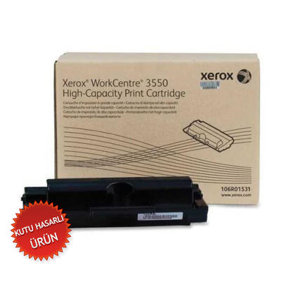 XEROX - Xerox 106R01531 Black Original Toner High Capacity - WorkCentre 3550 (Damaged Box)
