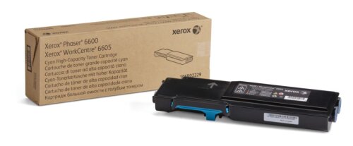 Xerox 106R02229 Mavi Orjinal Toner Yüksek Kapasite - Phaser 6600 / WorkCentre 6605 - 1