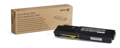 XEROX - Xerox 106R02235 Yellow Original Toner High Capacity - Phaser 6600