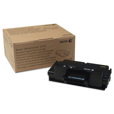 Xerox 106R02309 Black Original Toner Standard Capacity - Phaser 3315 - XEROX
