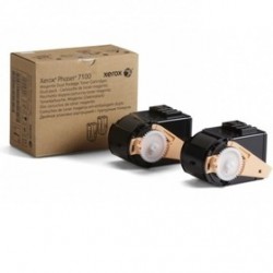 Xerox 106R02611 Yellow Original Toner Dual Pack High Capacity - Phaser 7100 - XEROX