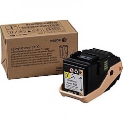 Xerox 106R02622 Yellow Original Toner 2Pk High Capacity - Phaser 7100 - XEROX