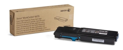 Xerox 106R02744 Cyan Original Toner - WorkCentre 6655 - XEROX