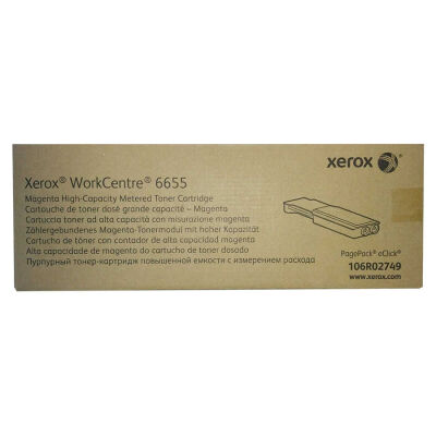 Xerox 106R02749 Magenta Original Toner High Capacity - WorkCentre 6655 - 3