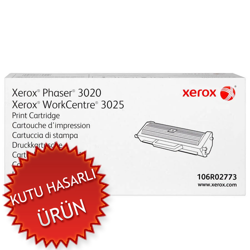 Xerox 106R02773 Orjinal Toner - Phaser 3020 (C)