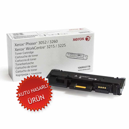 Xerox 106R02778 Orjinal Toner - Phaser 3052 (C)
