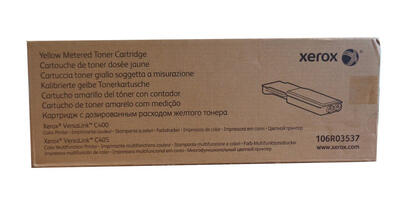 XEROX - Xerox 106R03537 Yellow Original Toner (Metered) - Versalink C400DN / C405DN 