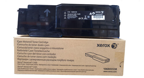 Xerox 106R03538 Cyan Original Toner (Metered) - Versalink C400DN / C405DN 