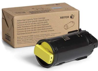 XEROX - Xerox 106R03914 Yellow Original Toner High Capacity - VersaLink C600DN / C605S