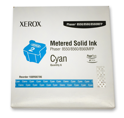 XEROX - Xerox 108R00706 Cyan Original Toner - 8550 / 8560MFP