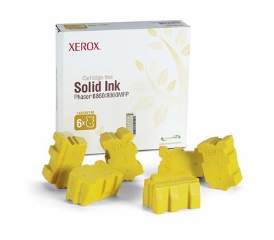XEROX - Xerox 108R00748 Sarı Orjinal Toner - 8860 / 8860MFP (T11629)