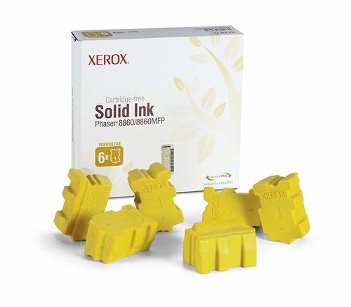 Xerox 108R00748 Yellow Original Toner - 8860 / 8860MFP 