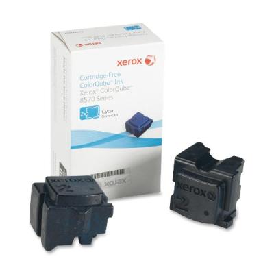 XEROX - Xerox 108R00926 Cyan Original Toner Dual Pack - ColorQube 8570 