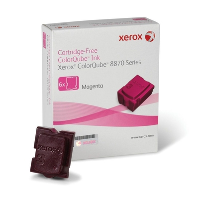 XEROX - Xerox 108R00951 Kırmızı Orjinal Toner 6lı Paket - Colorqube 8870
