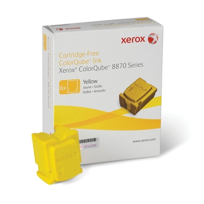 XEROX - Xerox 108R00952 Sarı Orjinal Toner 6lı Paket - Colorqube 8870