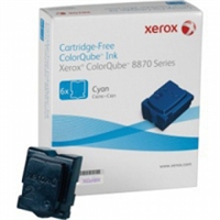 XEROX - Xerox 108R00958 Cyan Original Toner 6Pk - ColorQube 8870