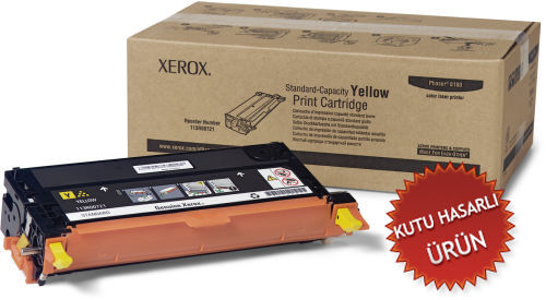 Xerox 113R00721 Sarı Orjinal Toner Standart Kapasite - Phaser 6180 (C) (T15328)