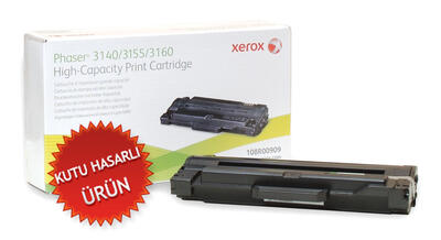 XEROX - Xerox 108R00909 Orjinal Toner Yüksek Kapasite - Phaser 3140 (C) (T13165)