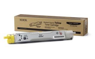 XEROX - Xerox 106R01088 Sarı Orjinal Toner Yüksek Kapasite - Phaser 6300 (T7375)