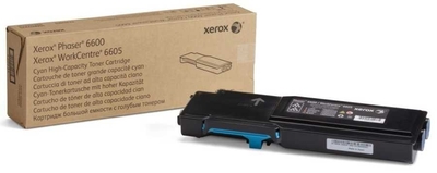 XEROX - Xerox 106R02237 Mavi Orjinal Toner Extra Yüksek Kapasite (Metered) - Phaser 6600 (T5367)