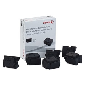 Xerox 108R01025 Siyah Orjinal Toner 6lı Paket - ColorQube 8900 (T3689) - 1