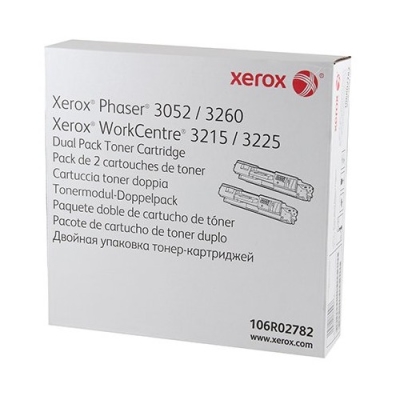 XEROX - Xerox 106R02782 Orjinal Toner 2li Paket - Phaser 3052 / 3260 (T6896)